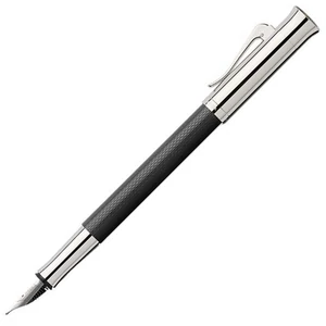 Faber Castell töltőtoll GVFC Guilloche ródium bevonatú fekete M-es heggyel