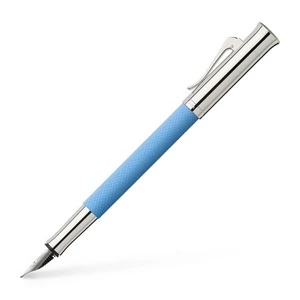 Faber Castell töltőtoll GVFC Guilloche ródium bevonatú öbölkék M