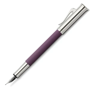 Faber Castell töltőtoll GVFC Guilloche ródium bevonatú liláskék M-es heggyel 145260