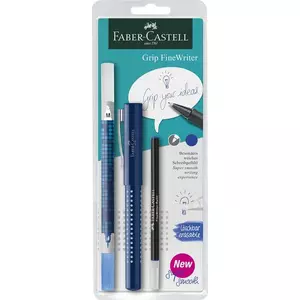 Faber-Castell tűfilc+tinta Grip 2010 kék 201740