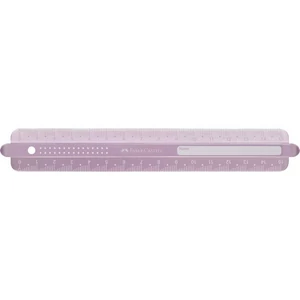 Faber Castell vonalzó 15cm-es SPARKLE flexibilis 2024 óceánkék,lila,rózsaszín