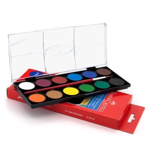 Faber Castell vízfesték nagy 12db-os, 30mm-es korongokkal