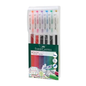 Faber Castell zseléstoll készlet 6db-os 0,7mm Fast 640908
