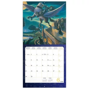 Falinaptár 2026 Harry Potter 6096-HP lemeznaptár 30×30cm Realsystem 2026 kollekció!