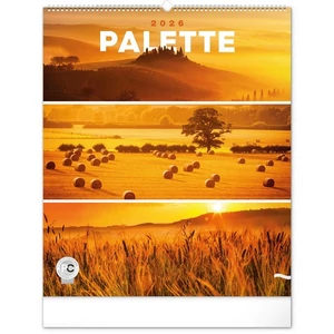 Falinaptár 2026 Palette, 48×56 cm Realsystem 2026 kollekció!