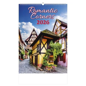 Falinaptár 2026 T092 Romantic Corners Toptimer 2026 kollekció!