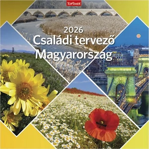 Falinaptár 2026 T098 Családi Tervező Magyaro. Toptimer 2026 kollekció!