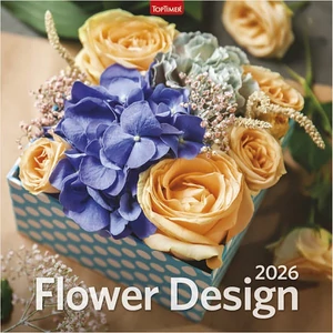 Falinaptár 2026 T098 Flower Design Toptimer 2026 kollekció!