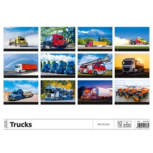 Falinaptár 2026 Trucks Dayliner 2026-os kollekció