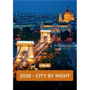 Falinaptár B4 spirál 2026 City by Night