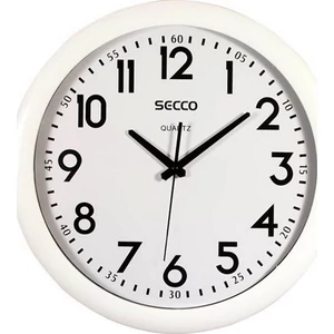 Falióra SECCO 40cm 40 cm, SECCO, fehér keretes DFA041