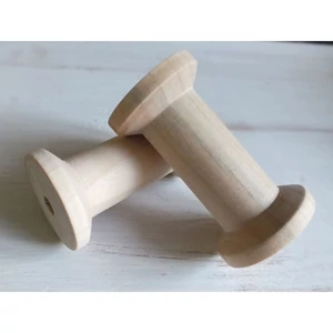 Fatábla felirat, Fa figura orsónagy 7cmx4cm 2db/cs