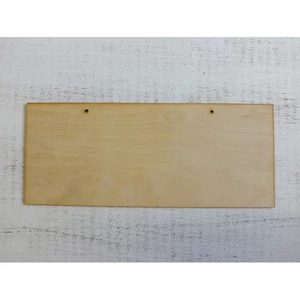 Fatábla felirat tábla, tégla forma 28cmx11, 5cmx3mm
