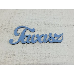 Fatábla felirat Tavasz" lenkék 15cm