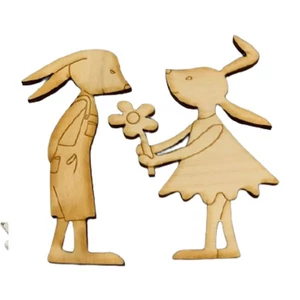 Fatábla figura Nyuszilány