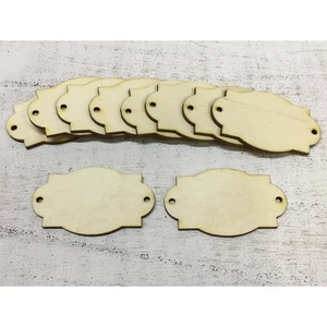 Fatábla íves címtábla 4cmx7cmx3mm 10db/cs