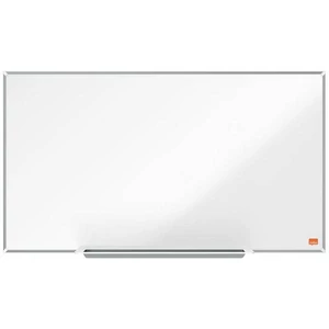 Fehértábla mágneses NanoClean felületű,széles képarány 32"/71x40 cm, alumínium keret Nobo