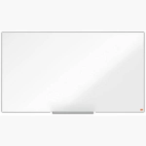 Fehértábla mágneses zománcozott,széles képarány, 55"/122x69 alumínium keret, NOBO Impression Pro