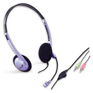 Fejhallgató mikrofonnal GENIUS HS-02B 