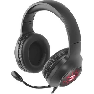 Fejhallgató mikrofonnal vezetékes gaming USB-A SPEEDLINK  VIRTAS Illuminated 45839  fek