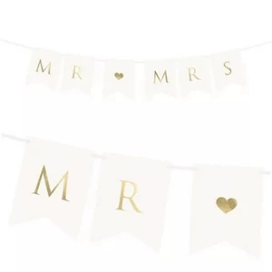 Party banner felirat 15x85cm Mr