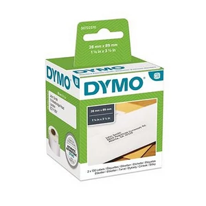 Feliratozó szalag Dymo 28x89mm DYMO S0722370 Feliratozógéphez szalagok