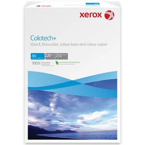 Fénymásolópapír A4 XEROX Colotech 220gr 250lap/csom