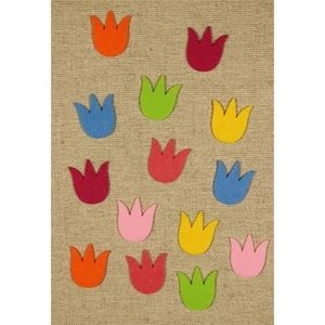 Filcfigura - Tulipánfej mini (14db/cs)