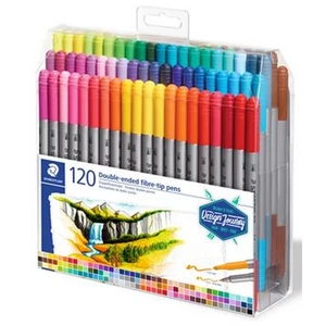 Filckészlet 120 Staedtler Design Journey kétvégű 120színű készlet Írószerek STAEDTLER 3200 TB120