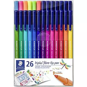 Filckészlet 26 Staedtler Triplus 1mm-es 26színű készlet Írószerek STAEDTLER 323 TB26