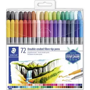 Filckészlet 72 Staedtler Design Journey kétvégű 72színű készlet Írószerek STAEDTLER 3200 TB72