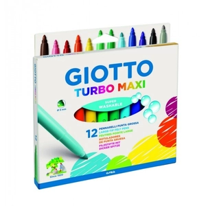 Filctollkészlet 12 Giotto Turbo Maxi vastag vizes