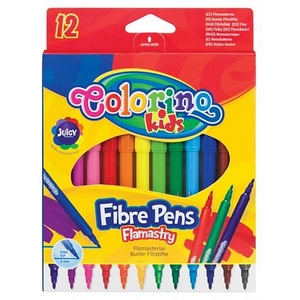 Filckészlet Colorino kids Fibre Pens marker, filctoll 12db-os 14588PTR Kifutó termék !
