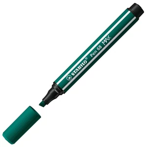 Filctoll 1-5mm Stabilo vágott hegy, Pen 68 MAX, türkizzöld TST76853