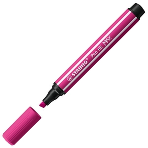 Filctoll 1-5mm Stabilo vágott hegy,Pen 68 MAX, pink