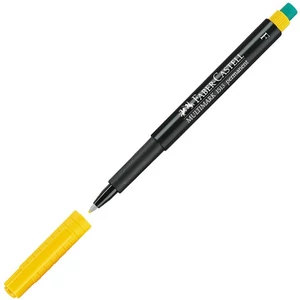 Faber-Castell alkoholos filc 1513 F fóliaíró filc, 0,6mm sárga 151307