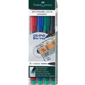 Faber-Castell alkoholos filc 1525 M fóliaíró filc, alkoholos 4db 152504