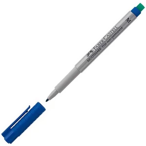 Faber-Castell filctoll, marker 1526 M fóliaíró filc kék 1mm rostiron 152651