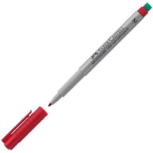 Faber-Castell filctoll, marker 1526 M fóliaíró filc piros 1mm rostiron 152621