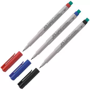 Faber-Castell filctoll, marker 1524 S fóliaíró filc piros 0,4mm C rostiron 152421