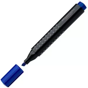 Faber-Castell alkoholos filc Grip 1503 vágott hegyű kék 150351