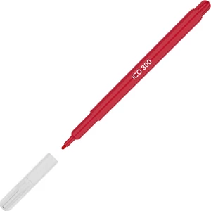 Filctoll ICO 300 piros 1mm vízbázisú filctoll marker, filctoll gyerekeknek