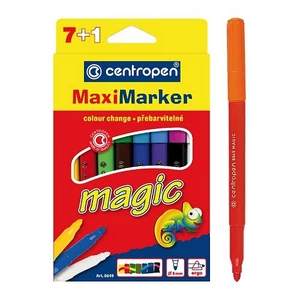 Filctoll készlet Centropen 7+1 Maxi Marker Magic 7+1db színátváltoztatós filccel