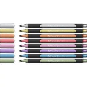 Filctoll készlet Schneider Metálfényű 1-2mm, Paint-It 020 8 különböző szín