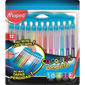 Filckészlet 12 Maped ColorPeps Innovation 1-3, 6mm-es 12színű készlet Írószerek MAPED 845045