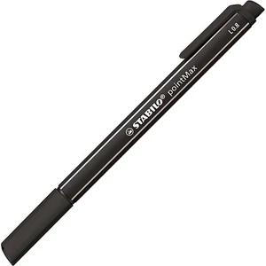 Filctoll fekete Stabilo Point Max 488/46 0,8mm-es Írószerek STABILO 488/46