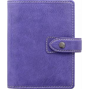 Filofax Malden Pocket Kék Patent Dayliner 2024-es kollekció