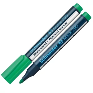 Táblamarker Schneider Maxx 290' 2-3mm kerek hegyű zöld Írószerek SCHNEIDER 129004