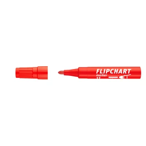 Artip 11 marker piros 3mm kerek hegyű flipchart marker ICO táblamarker