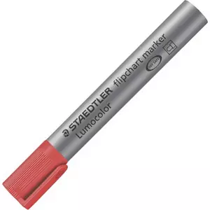 Flipchart marker Staedtler Lumocolor 356' 2mm kerek hegyű piros Írószerek STAEDTLER 356-2